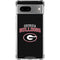 University of Georgia Bulldogs Google Pixel 7a Clear Case